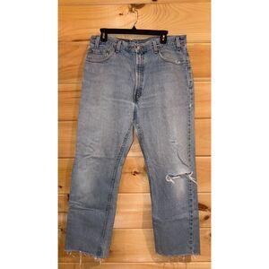 Vintage Levi's 505 Regular Fit Straight Leg Jeans